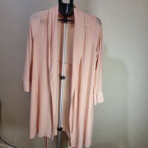 Soma Intimates Peach Mini Robe Sz S/M Sleepwear Lounge Comfy